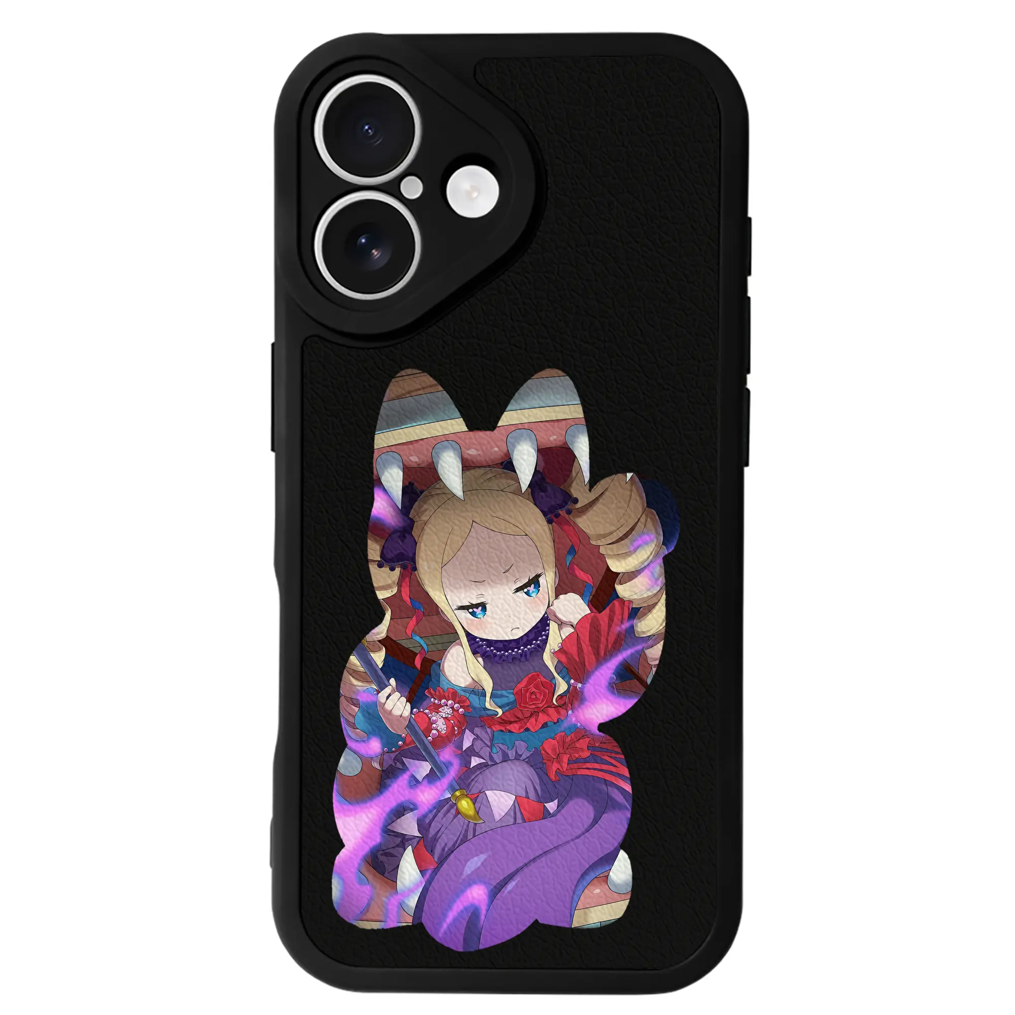 リゼロ グッズ ベアトリス - IPhone 16シリーズ対応 ・ シリコンスマホケース ・ レザー調 ・ 高精度フィット ・ 耐衝撃 ・ ワイヤレス充電対応 ・ 精密カット